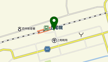 上尾幌の地図画像
