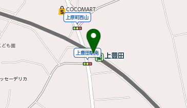 上豊田の地図画像