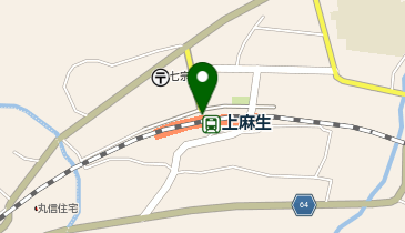 上麻生の地図画像