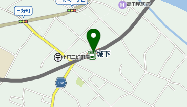 城下(長野県)の地図画像