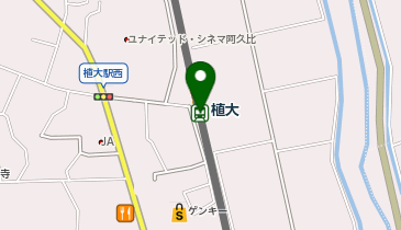植大の地図画像