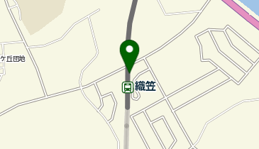 織笠の地図画像