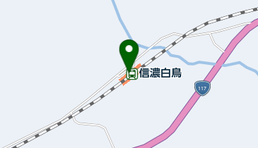 信濃白鳥の地図画像