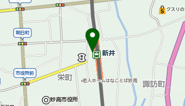 新井(新潟県)の地図画像