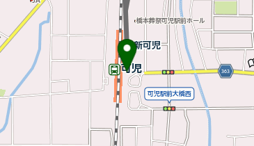新可児の地図画像