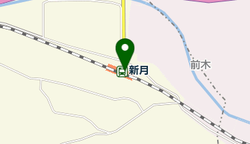 新月の地図画像