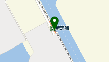 新芝浦の地図画像