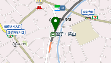 逗子・葉山の地図画像