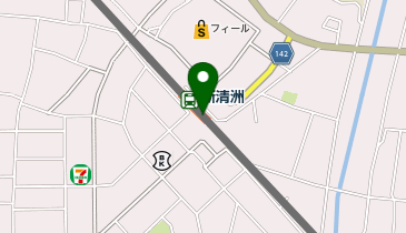 新清洲の地図画像