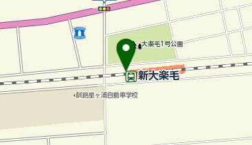 新大楽毛の地図画像