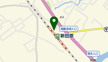 新田原の地図画像