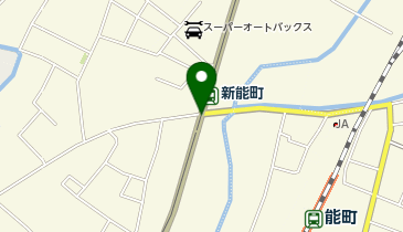 新能町の地図画像