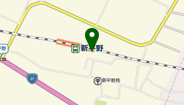 新平野の地図画像