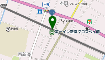 第一イン新湊クロスベイ前の地図画像