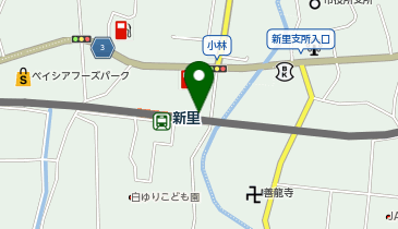 新里(群馬県)の地図画像