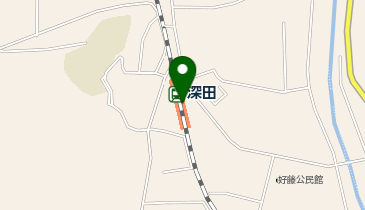 深田の地図画像