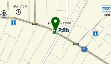 深堀町の地図画像