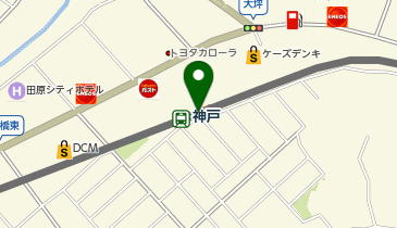 神戸(愛知県)の地図画像