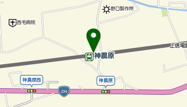 神農原の地図画像