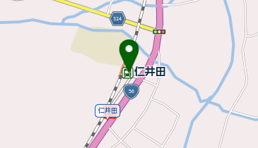 仁井田(高知県)の地図画像