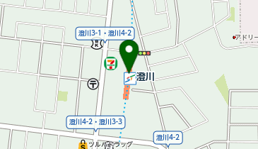 澄川の地図画像