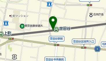 世田谷の地図画像