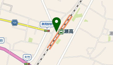 瀬高の地図画像