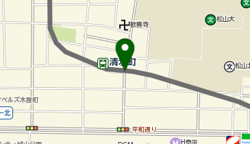 清水町の地図画像