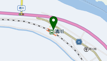 清川の地図画像