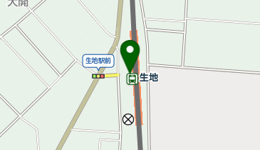 生地の地図画像