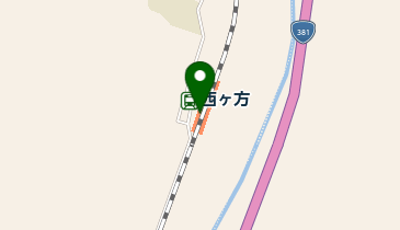 西ヶ方の地図画像