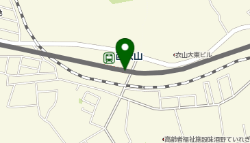 西衣山の地図画像