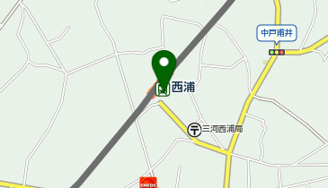 西浦の地図画像