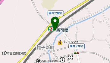 西可児の地図画像