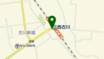 西古川の地図画像