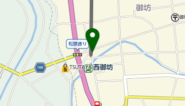 西御坊の地図画像