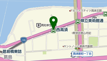 西高須の地図画像