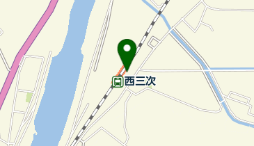 西三次の地図画像
