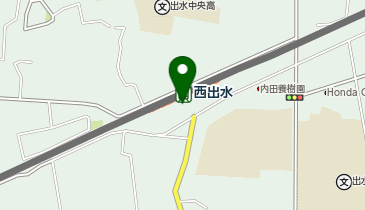 西出水の地図画像