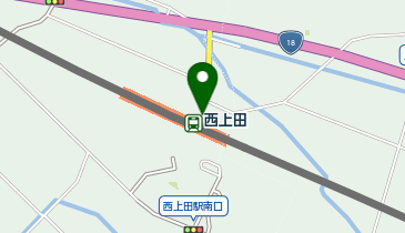 西上田の地図画像