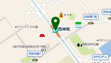 西神南の地図画像