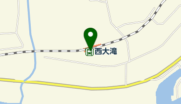 西大滝の地図画像