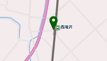 西滝沢の地図画像