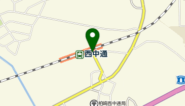 西中通の地図画像