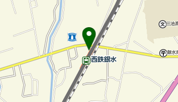 西鉄銀水の地図画像