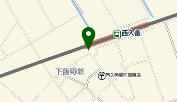 西入善の地図画像