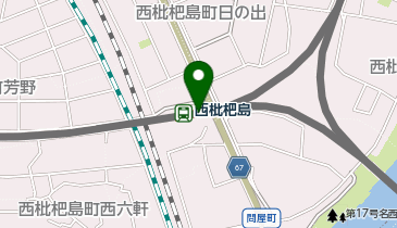 西枇杷島の地図画像