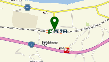 西浜田の地図画像