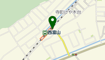 西富山の地図画像