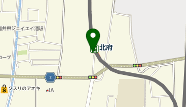 北府の地図画像